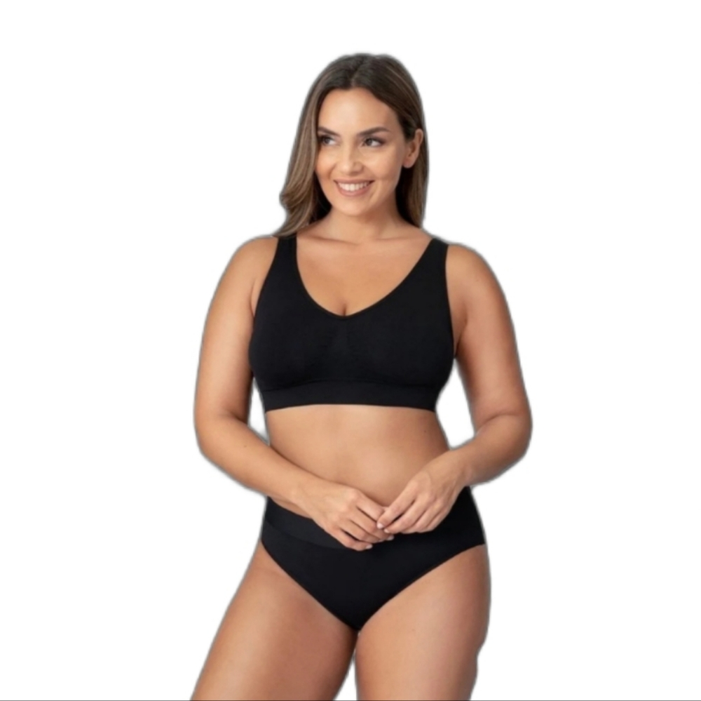 NWT   Truekind   Wireless  Bralette   Women's M   Black